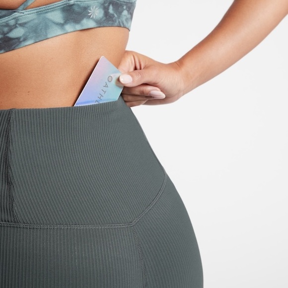 Athleta Elation Rib 7” Short - Picture 2 of 3